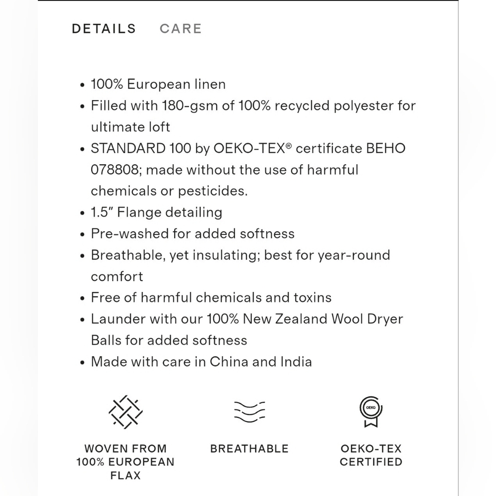 Quince Linen Sand Dream Quilt! Full/ Queen! (875) - Picture 4 of 9